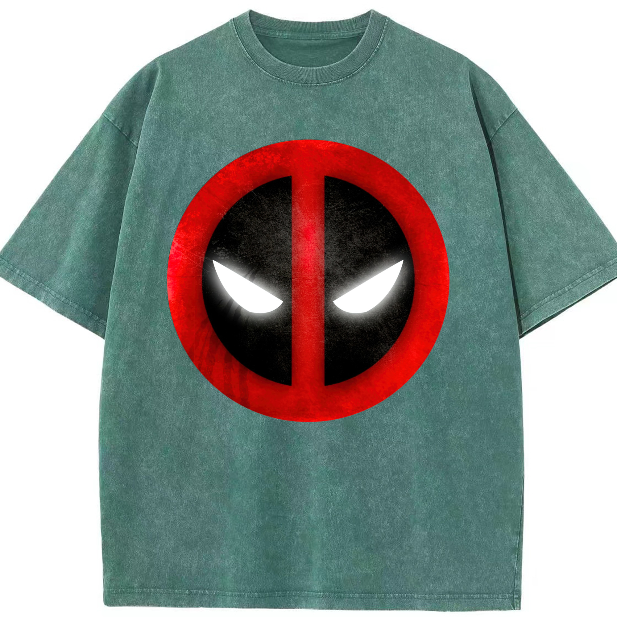 （画像用） Deadpool デッドプール 綿100% ヴィンテージ風 半袖Tシャツ（フロントプリント）